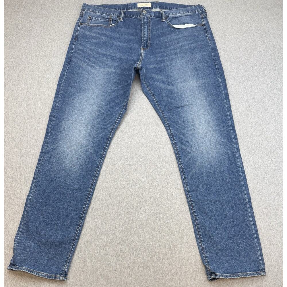 Gap 1969 Jeans Mens 40 x 34 Blue Denim Cotton Blend Stretch Slim‎ Fit